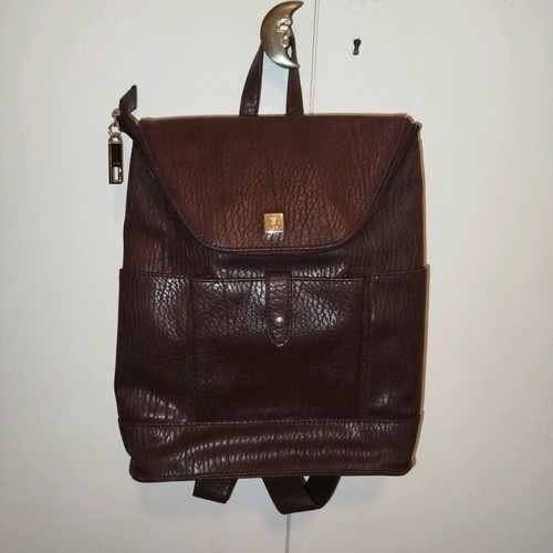Brown KEM backpack like new