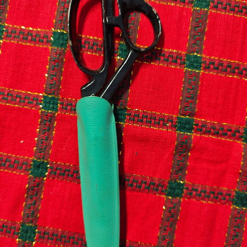 Vintage Japanese large professional scissors used