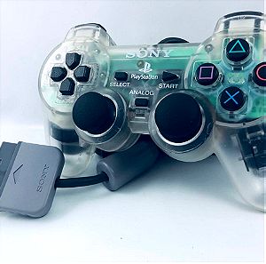 Επισκευάστηκε/ Refurbished PS1 PSONE PlayStation 1 Χειριστήριο / Controller Διάφανο