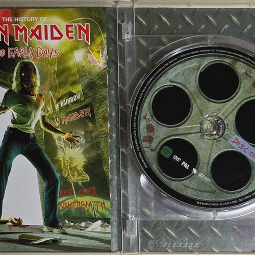 The History of Iron Maiden Part 1 DVD like new, metal documentary