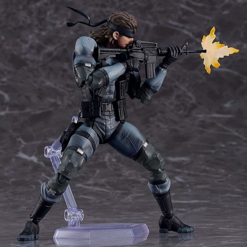 Metal Gear Solid 2 Solid Snake MGS2 Version Updated Edition Figma Action Figure new