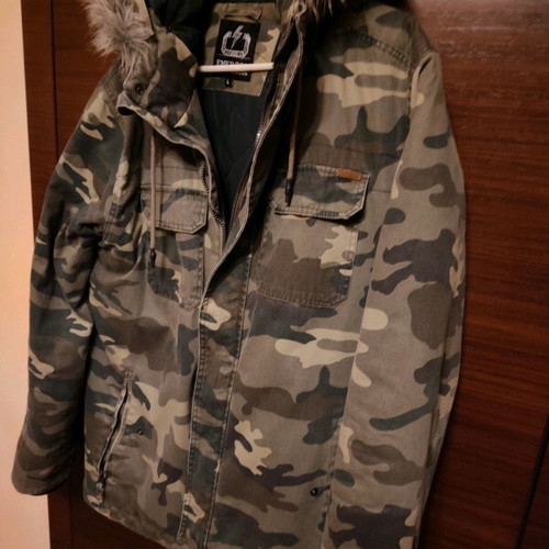 Emerson jacket used, men's large, khaki color