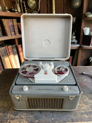 Philips Portable Reel-to-Reel Tape Recorder like new