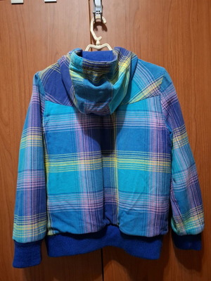 Roxy jacket used, blue, medium size