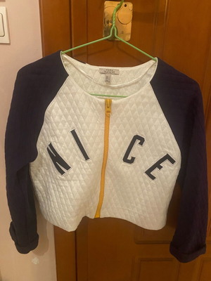 Zara Trafaluc Quilted Style “NICE” cardigan size S like new