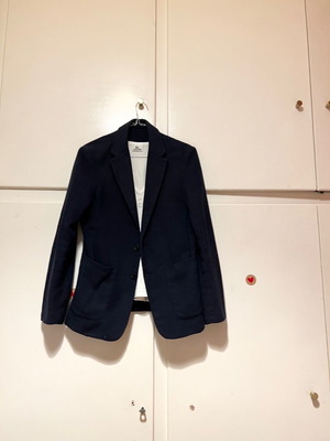 Zara dark blue suit jacket small with pockets