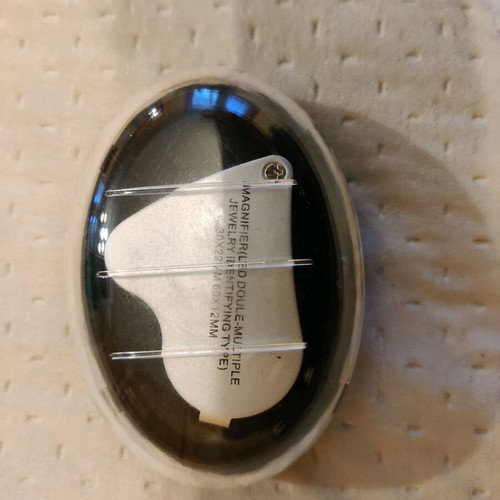 LED magnifier new with double and multiple magnification for jewelry