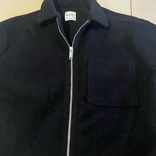 Bershka men's jacket black like new, size XS