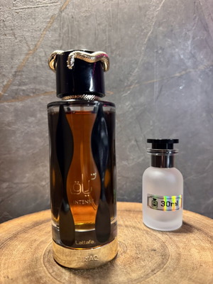 Lattafa Teriaq Intense Eau de Parfum 30ml new, decanted authentic