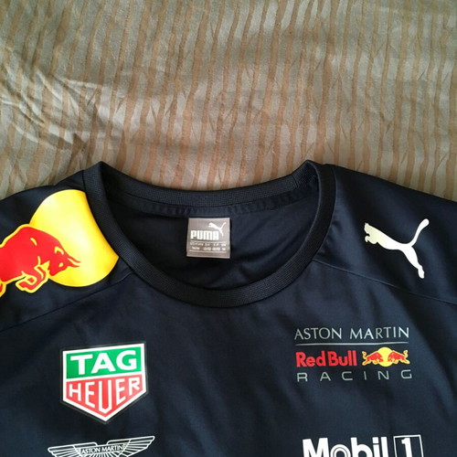 Puma Red Bull Racing Shirt Men M used, Aston Martin Formula 1 Jersey
