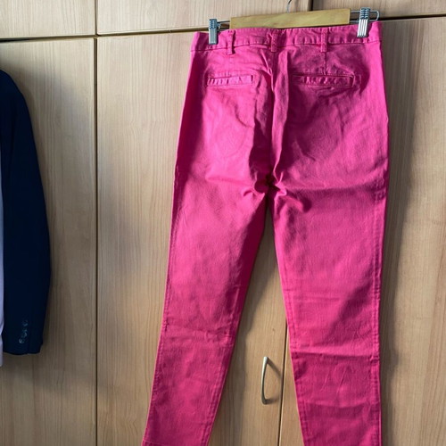 Benetton pink pants like new, size S 36 8