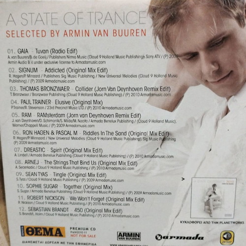 Armin Van Buuren A State Of Trance CD used, electronic