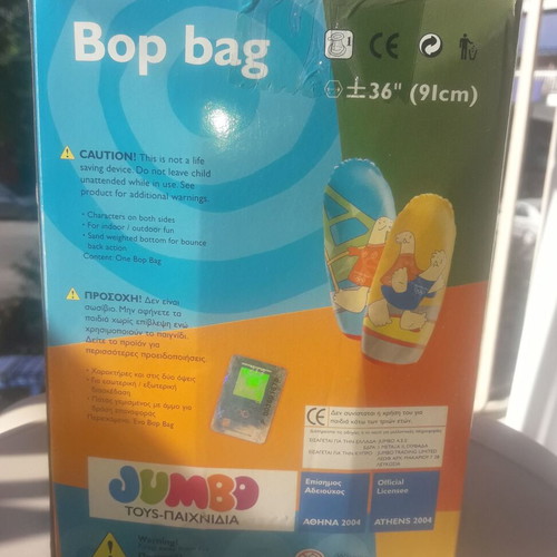 Olympic Games Athens 2004 Bop Bag Boxing Punching Bag New