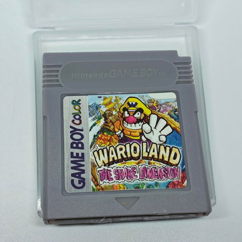 Wario Land The Shake Dimension Game Boy Color cartridge like new