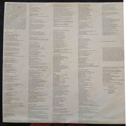 Prince & The New Power Generation Diamonds and Pearls vinyl used, R&B / Soul