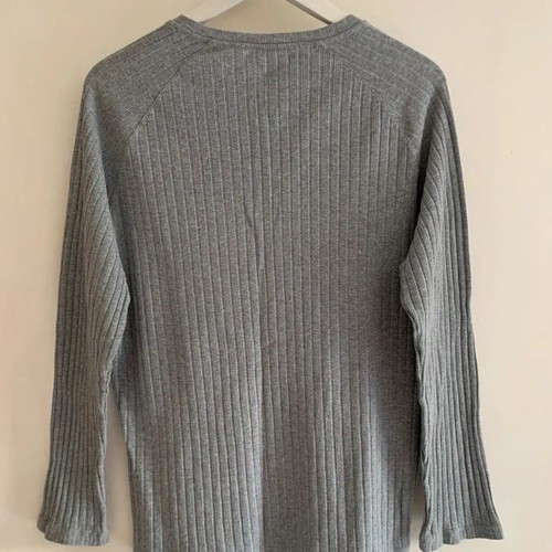 Men's Grey Long Sleeve Shirt L used