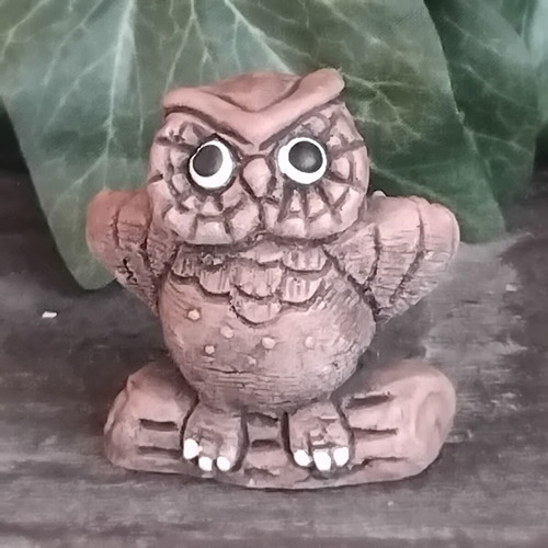 Decorative owl collection, pack of 6, like new, marble and ceramics