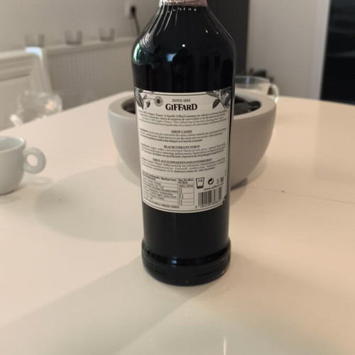 Giffard Sirop Cassis 1L new, sealed