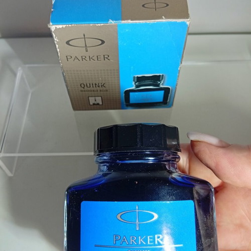 Parker Quink Washable Blue Ink 57ml Vintage
