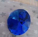 Decorative glass diamond like new