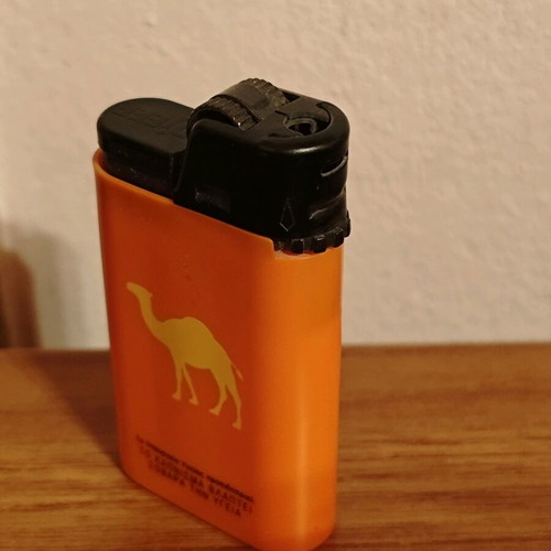 Camel promotional lighter used, functional, collectible