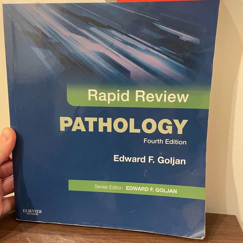 Rapid Review Pathology book used, Fourth Edition