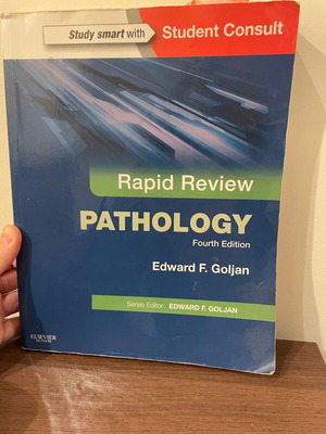 Rapid Review Pathology book used, Fourth Edition