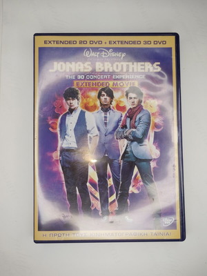 Jonas Brothers The 3D Concert Experience Extended Movie 2xDisc DVD