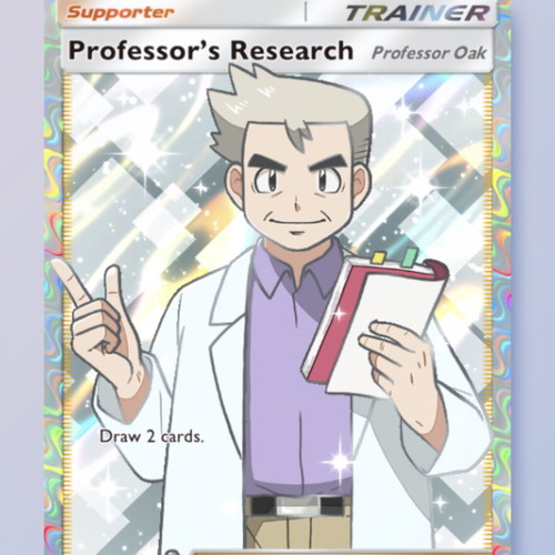 Pokemon TCG Pocket Professor’s Research (Oak) Full Art new