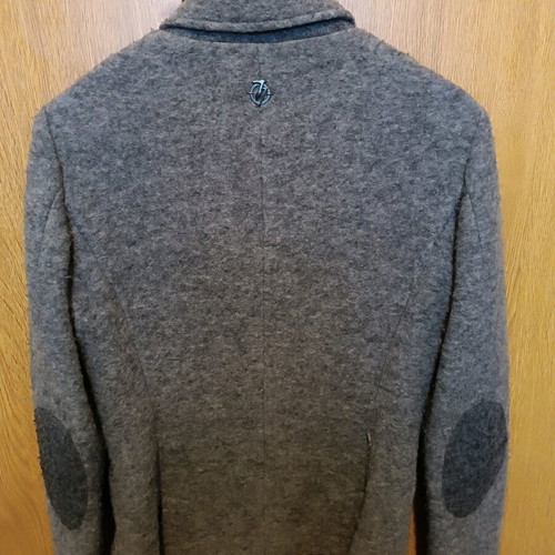 Trussardi wool gray jacket used, size M
