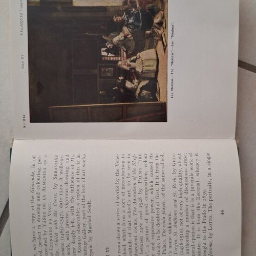 Prado Gallery Souvenir Guide 1952 hardcover like new