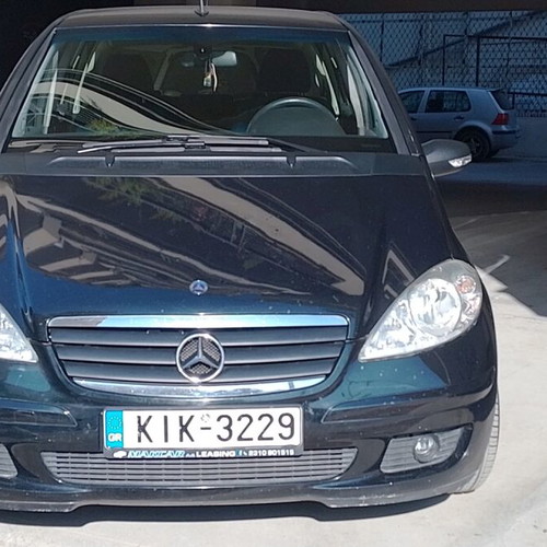 Mercedes Benz A170 classic used with gas and petrol 1700 cc