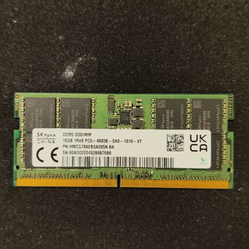 SK Hynix 16GB DDR5 4800MHz SODIMM Laptop RAM