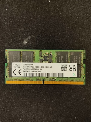 SK Hynix 16GB DDR5 4800MHz SODIMM Laptop RAM