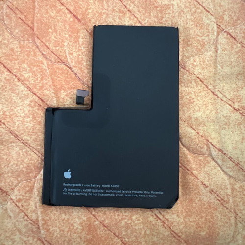 I phone 13 pro max battery authentic used, health 82-84%