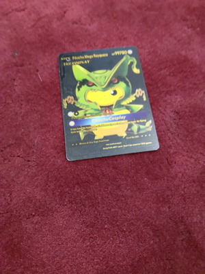 Black Pikachu Pokemon card new