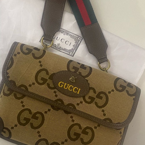 Florence Gucci crossbody bag brown leather like new