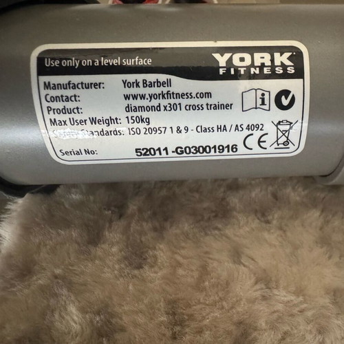 York Fitness Elliptical used professional home gym equipment