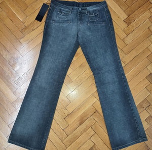 Harley Davidson Motor Cycles Official Jeans RARE Original Trousers Black Size 28 NEW