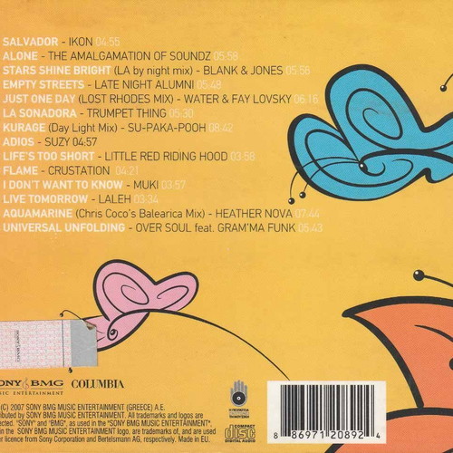 Lilium Butterflies CD used, pop, dance, downtempo