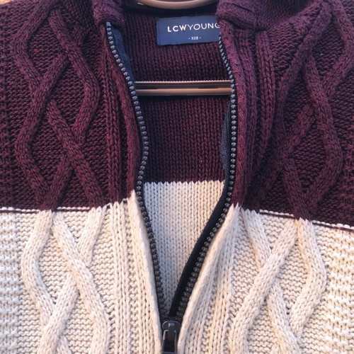 Children's knitted cardigan used, multicolor, size XXS