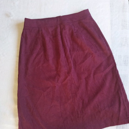 Corduroy midi skirt like new with thin fabric size M