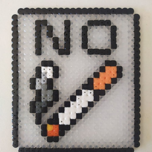 Handmade No Smoking Decorative Item