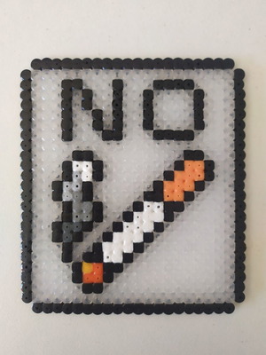 Handmade No Smoking Decorative Item