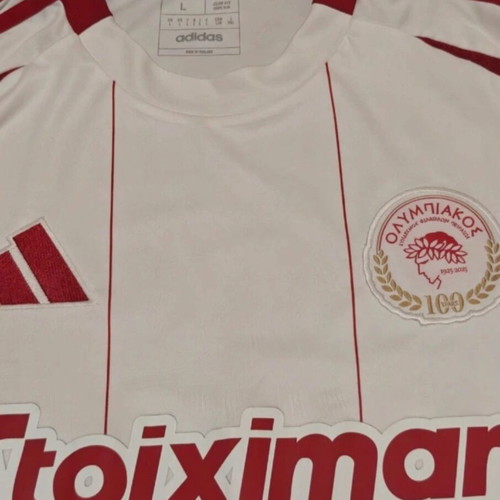 Olympiacos football jersey, authentic, size large