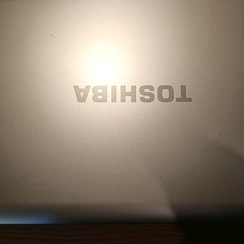 Toshiba laptop used, non-working for spare parts