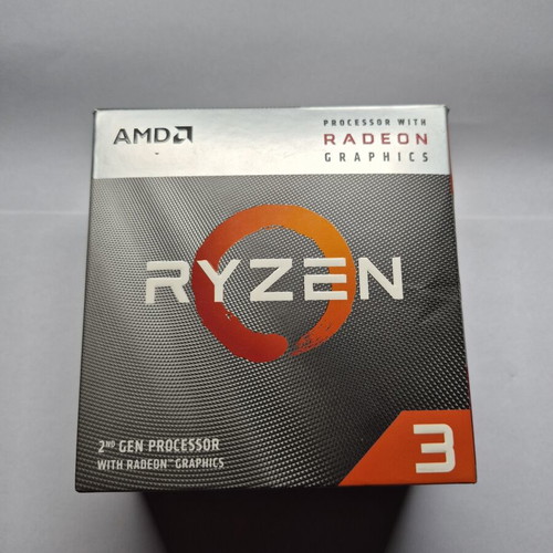 Ryzen 3 3200G processor with integrated graphics like new, AM4 socket