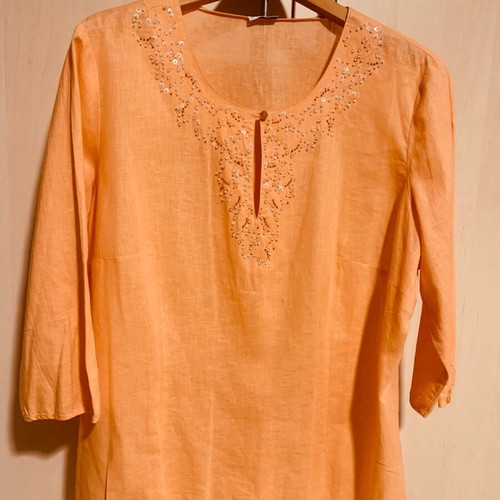 Gerry Weber tunic orange 100% cotton like new