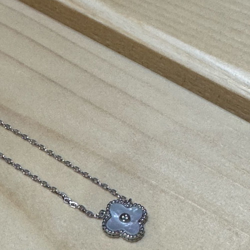 Mazaraki Necklace Cross Zirconia New with Tags