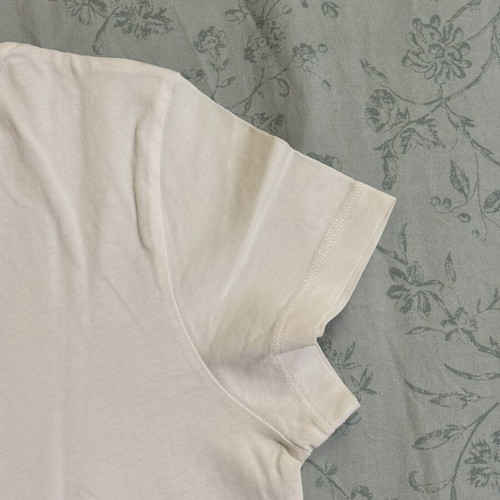 Calvin Klein Jeans white short-sleeve T-shirt like new, size S